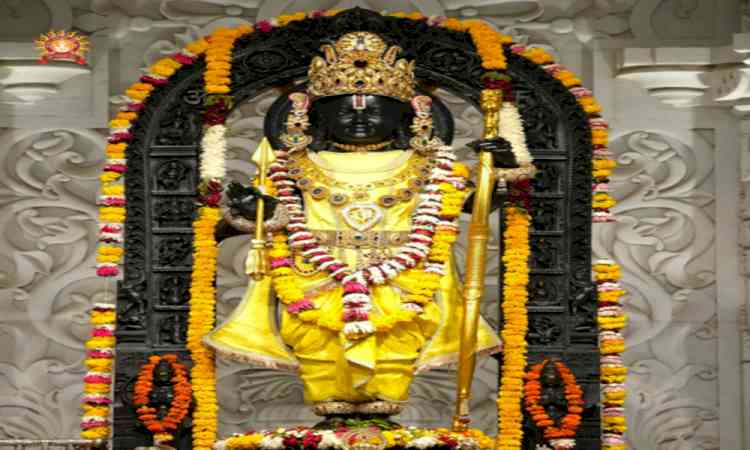 Ram Mandir Trust releases fresh photos as devotees continue to throng Ayodhya