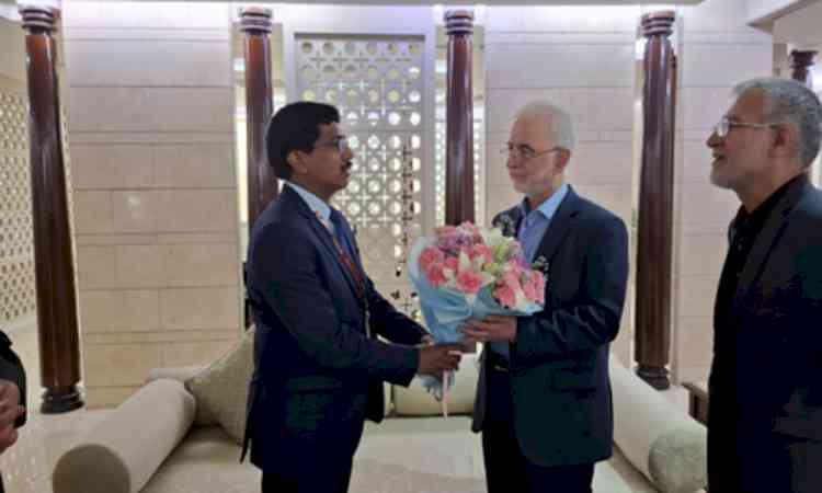 Iranian minister arrives in New Delhi to attend BRICS meeting