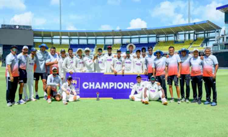 Spinner Rohit picks four-for as India U-19 defeat Sri Lanka U-19 by 211, win series 1-0