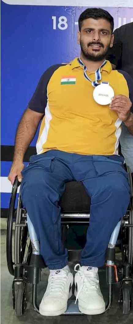Shubham Wadhwa Creates History, Wins Bronze Medal at ITTF World Para Elite Tournament