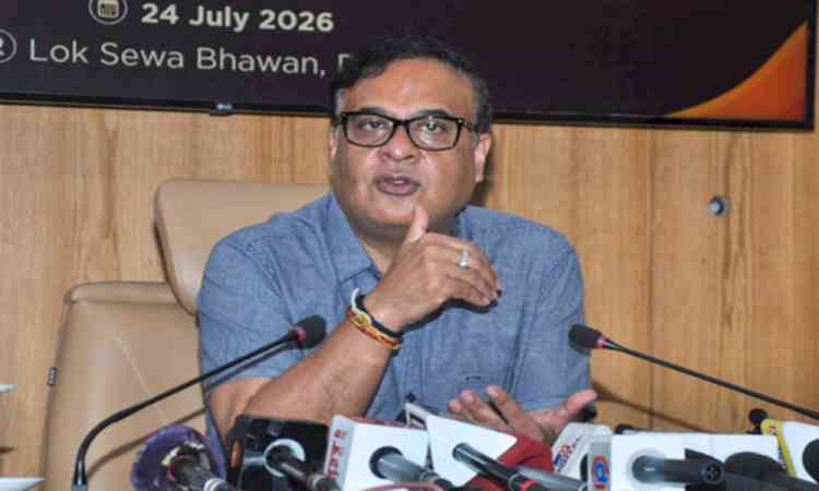 Large-scale construction work around a private university posing threat to Guwahati city: Assam CM