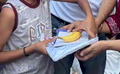 NGO  Distributes Clothing to Underprivileged Children in Mauli Jagran