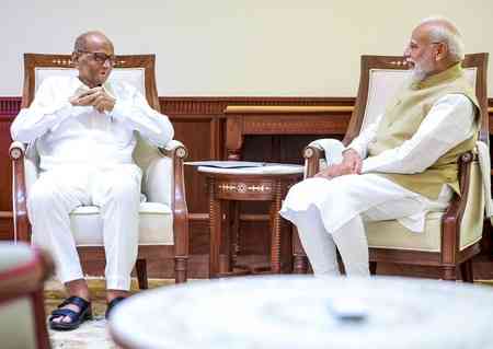Pawar says his talks with PM Modi paved way for Pradhan’s exit