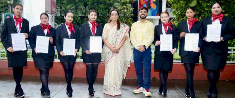 KMVites complete Prestigious Internship at Adampur Airport in collaboration with Airports Authority of India