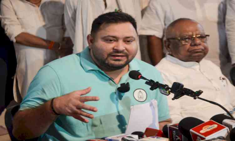 Tejashwi Yadav warns of 'major protest' if FIRs against demonstrators not withdrawn in Bihar