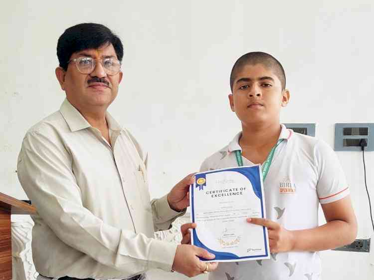 Grade 8 Student Ansh Kumar Earns International Rank 118 in Global LogiQids Olympiad