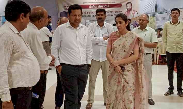 अंत्योदय मेले में 19 विभागों की 47 जनकल्याणकारी योजनाओं के स्टॉल लगाए