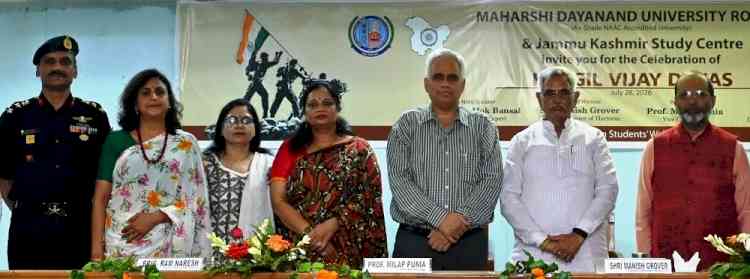 MDU Commemorates Kargil Vijay Diwas