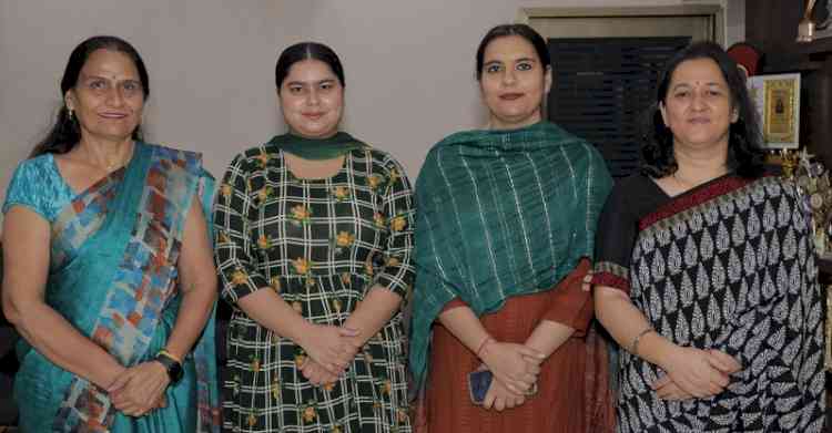 PCM S.D. College for Women’s Saloni Sharma Secures University First Position in M.Sc. Fashion Designing Semester-II