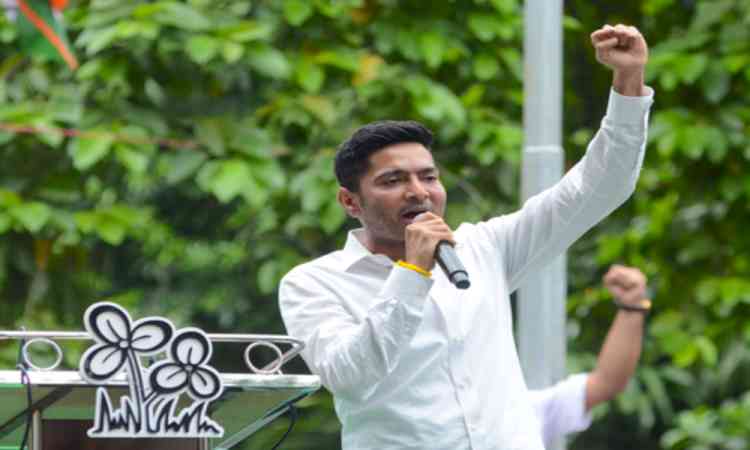 BJP govt busy filing FIRs against me: Abhishek Banerjee