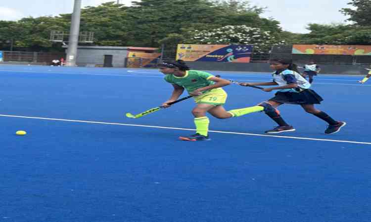 Jr & Sub-jr Women's National Hockey: Top teams win their matches on Day 3