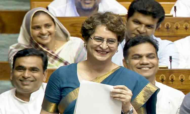 Change angle of heart, not camera: Priyanka Gandhi’s advice to PM Modi