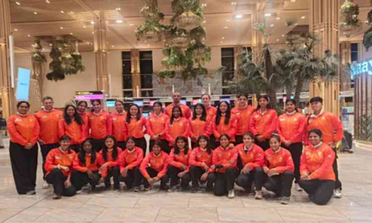 Indian women's hockey team heads to Europe for FIH World Cup