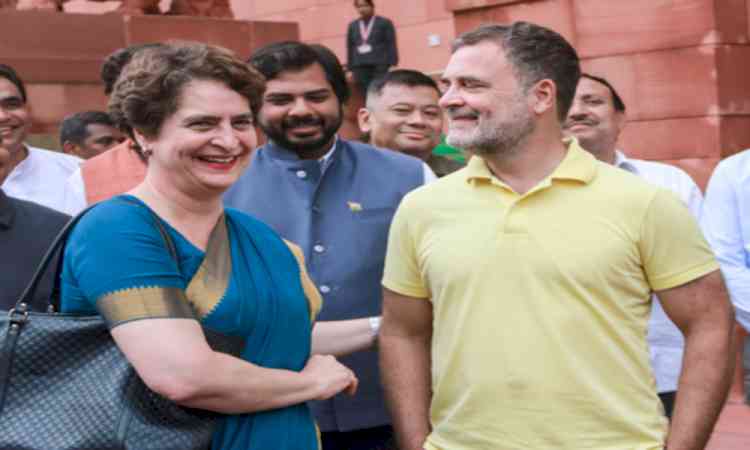 'Remarks baseless, should apologise': NDA attacks Priyanka, Rahul Gandhi over comments against Pralhad Joshi