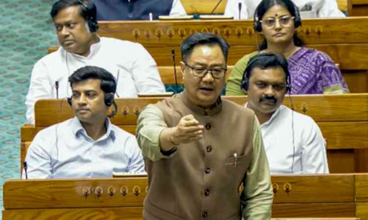 Uproar in Lok Sabha over Rahul Gandhi’s ‘idiot' reference; Rijiju says unparliamentary