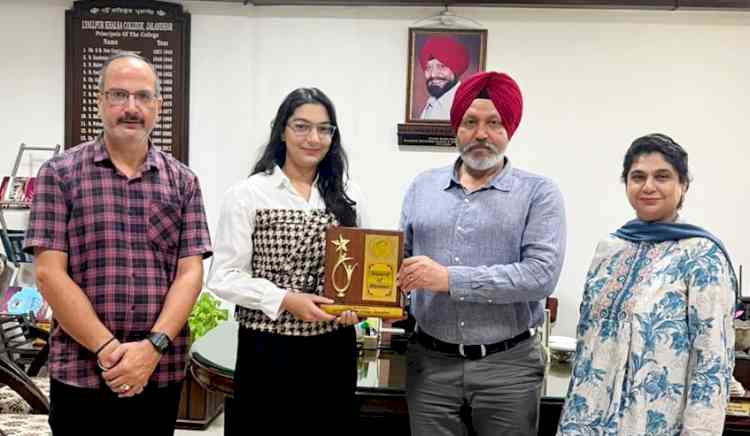 Student of Lyallpur Khalsa College brings Laurels by clearing CA Final Examination