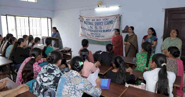 PCM S.D. College for Women Organises NSS Orientation Programme