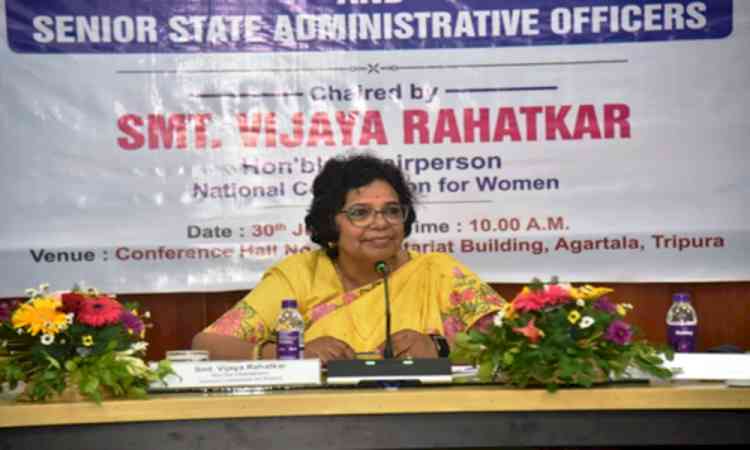 NCW sets 2030 target to end child marriage; lauds Tripura’s efforts