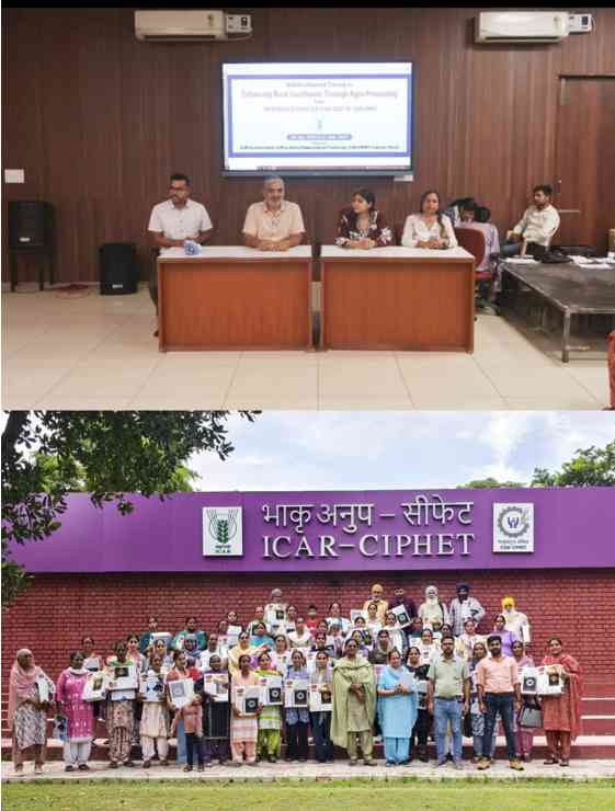 ICAR-CIPHET Organises Three-Day Skill Development Programme on Enhancing Rural Livelihoods through Agro-Processing