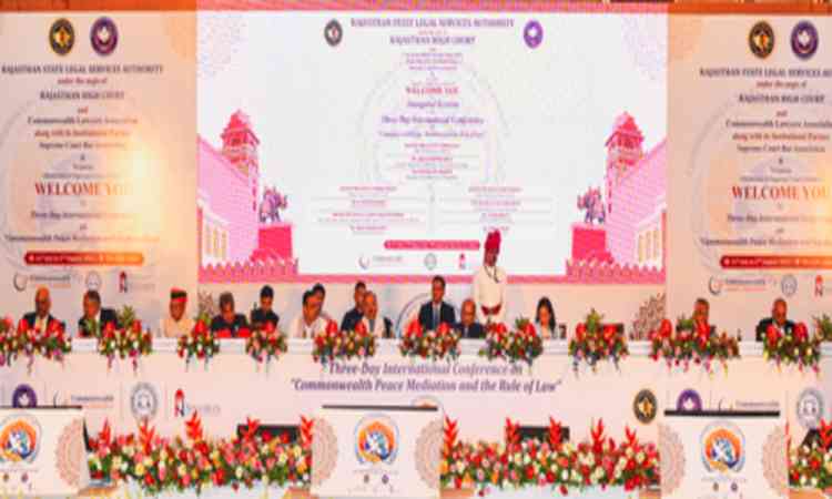 CJI Surya Kant inaugurates Commonwealth Peace Mediation Conference in Jaipur, calls 'mediation' the foundation of social harmony