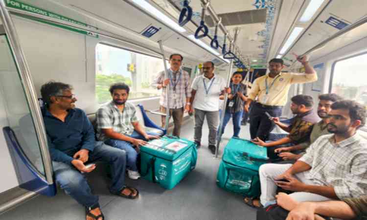 Hyderabad Metro facilitates transportation of heart, lungs