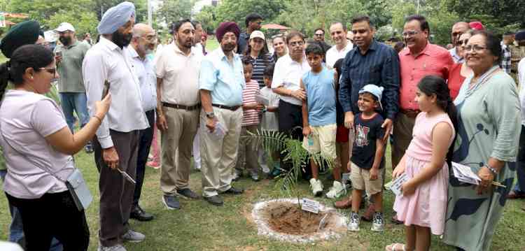 Van Mahotsav Celebrated with Great Enthusiasm at Sector 10-D, Chandigarh