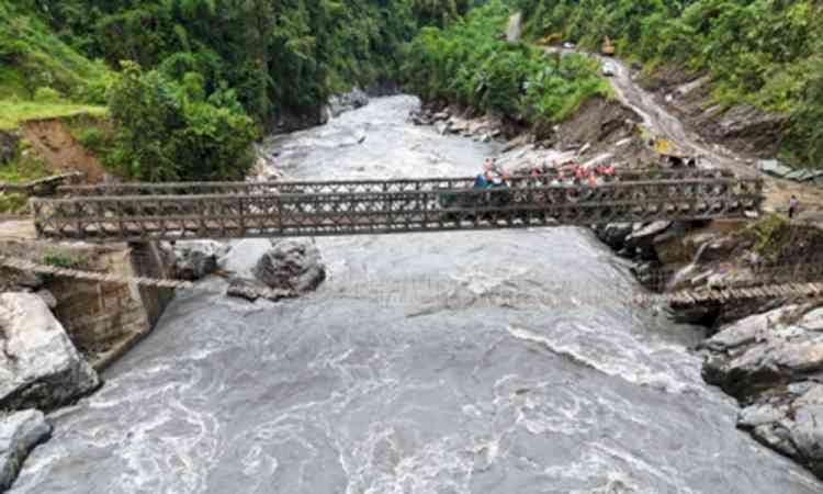 ‘Critical lifeline’: BRO rebuilds 200-foot Bailey bridge in Arunachal’s remote border village