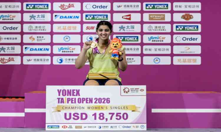 Tanvi clinches maiden Super 300 title, becomes youngest Taipei Open champion in event's history