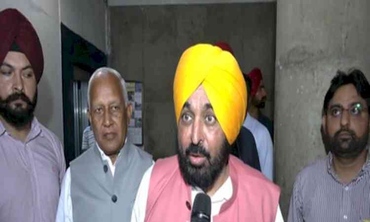 Punjab CM Mann takes swipe at Congress, says party consumed by infighting