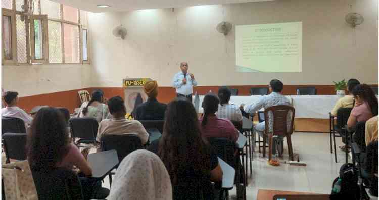 PU-ISSER Induction Programme Begins with Panjab University Anthem
