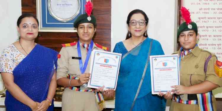 KMV NCC Cadets Excel at National-Level IGC Thal Sainik Camp