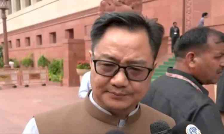 ‘Created ruckus, not participated’: Kiren Rijiju slams Oppn as govt passes two bills