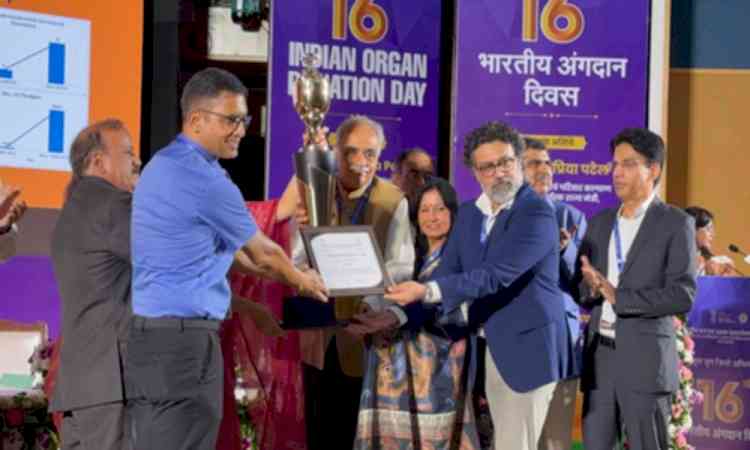 PGI-Chandigarh gets national award for organ transplant for third year