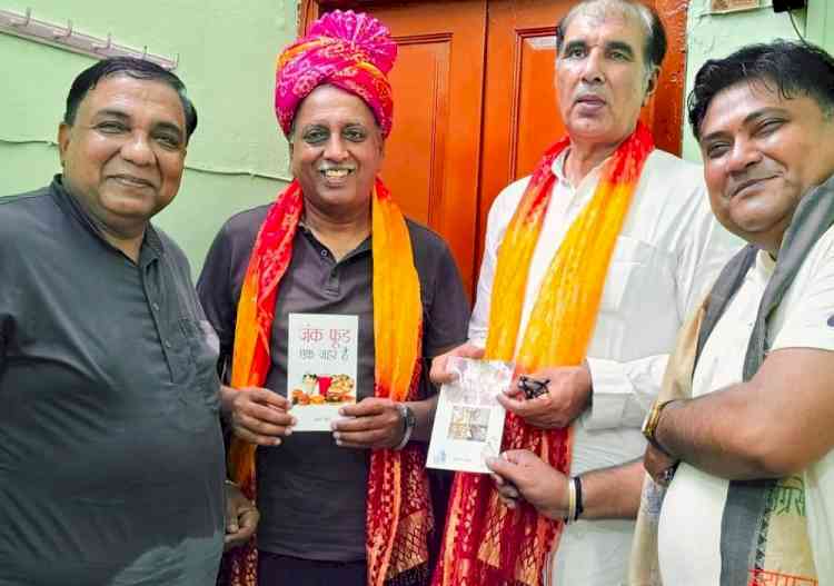 दूसरी बार भाजपा प्रदेश कोषाध्यक्ष बनने पर अजय बंसल का किया अभिनंदन