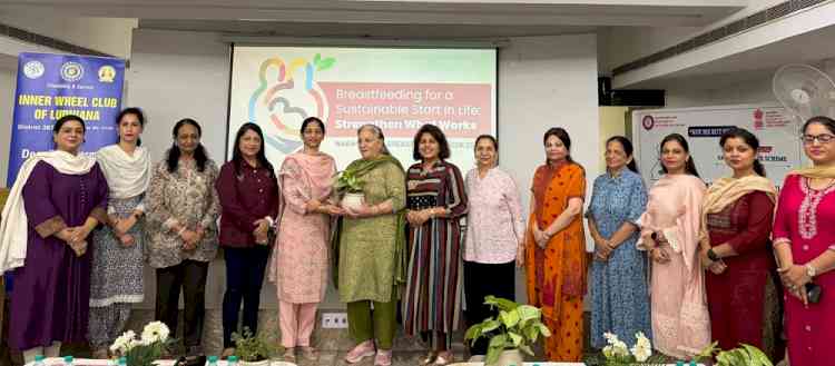 Ramgarhia Girls College Organises Breastfeeding Awareness Lecture to Mark World Breastfeeding Week