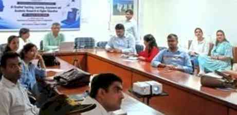 Teachers Learn New AI-Based Teaching and Assessment Methods on Day Two of FDP at MDU