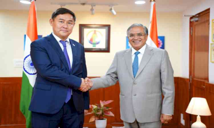 CEC Gyanesh Kumar, Kazakhstan’s envoy discuss poll management, staff training