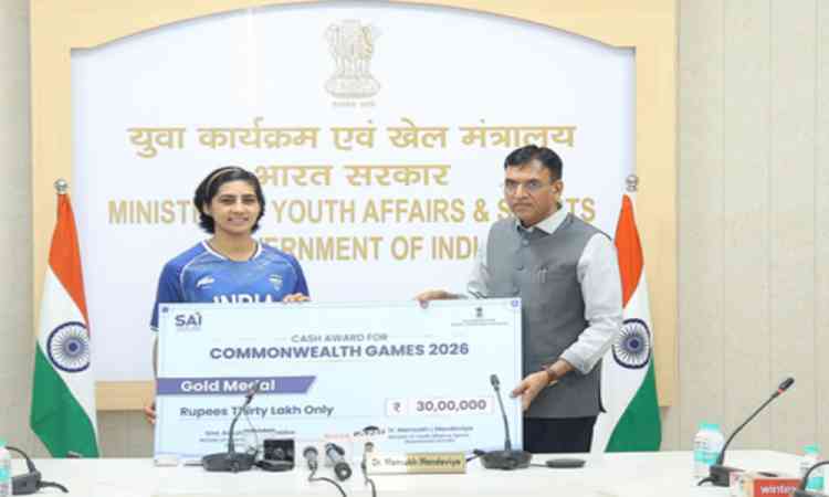 Sports Minister Mandaviya felicitates CWG 2026 medallists in boxing, judo and para-athletics; calls on athletes to mentor the next generation