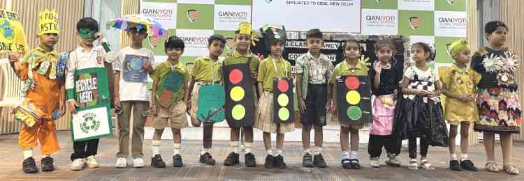 Gian Jyoti Global School Organizes Recycle Runway