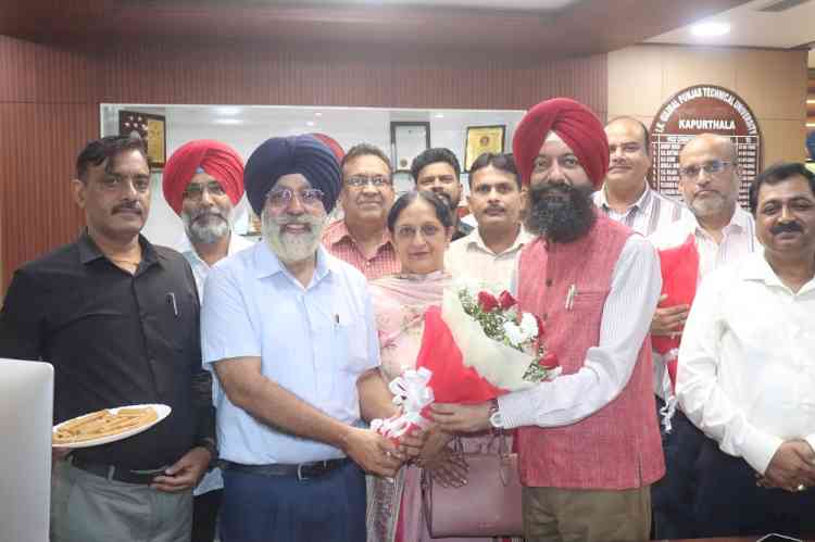 Prof. (Dr.) Yadwinder Singh Brar takes charge as Vice-Chancellor of I.K. Gujral Punjab Technical University