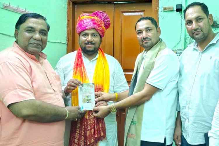 भाजपा अनुसूचित जाति मोर्चा के प्रदेशाध्यक्ष का व्यापारियों ने किया अभिनंदन