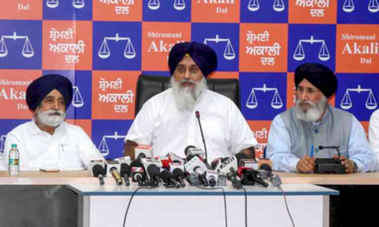 With Punjab elections around corner, Akali Dal chief Badal calls on PM Modi