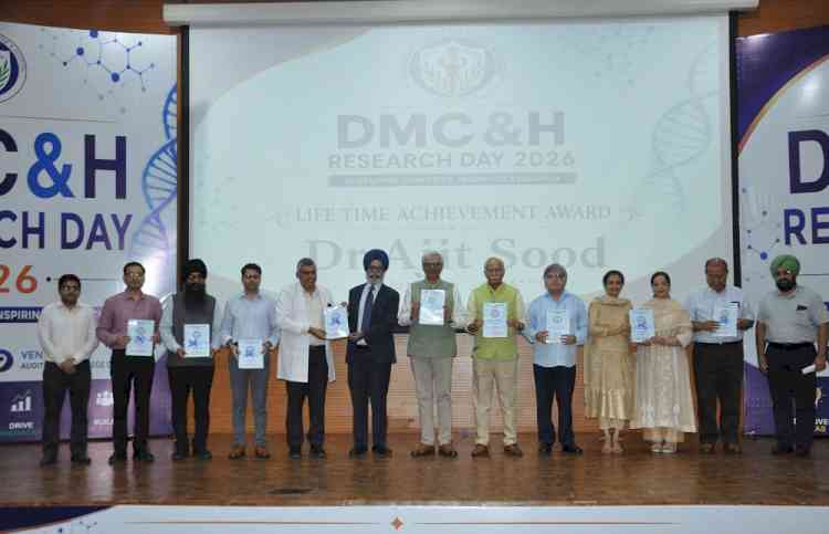 DMC&H Hosts Research Day 2026; ICMR Director General Dr. Rajiv Bahl Graces the Occasion