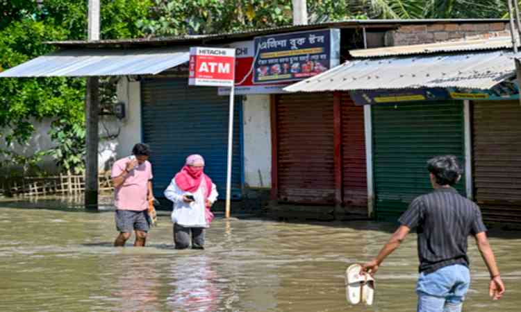 Assam floods: Over 1.55 lakh affected in 13 districts; death toll rises to 98