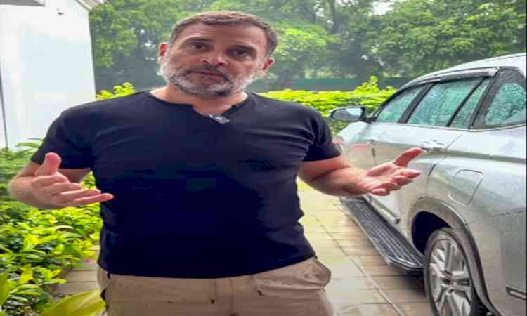 Implement 2023 law without any conditions: LoP Rahul counters Rijiju's women's quota Bill remarks