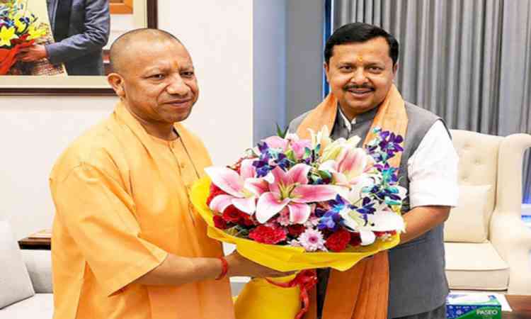 CM Yogi Adityanath meets PM Modi, BJP chief Nitin Nabin in Delhi