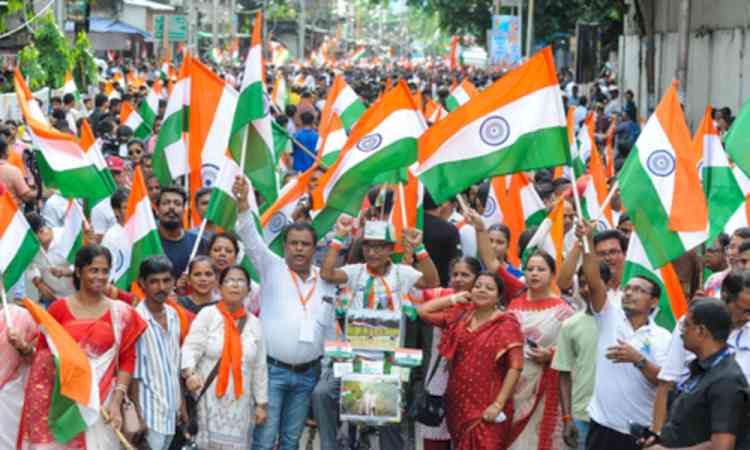 BJP launches 'Tiranga Yatra' across country to honour freedom fighters