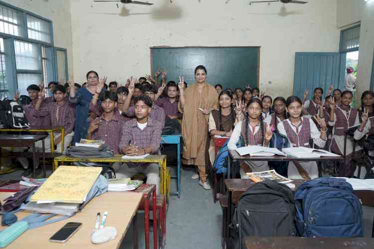 Gunjeet Ruchi Bawa Reaches Out to 500+ Students through ‘Nanhe Kadam’ at Government High School Sherpur Kalan
