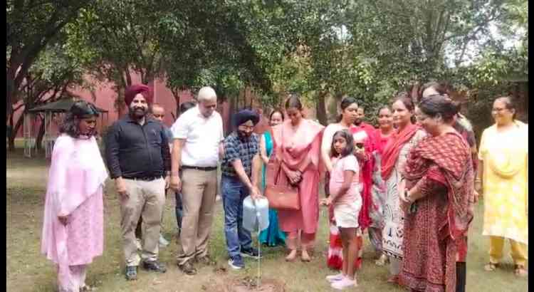 Panjab University Girls Hostel Organises Plantation Drive