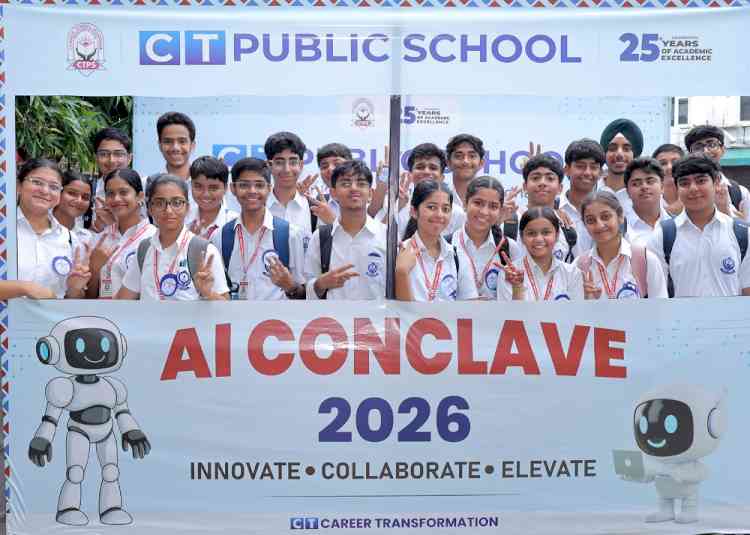 CT Public School Hosts AI Conclave 2026, Inspiring Young Minds Towards Artificial Intelligence